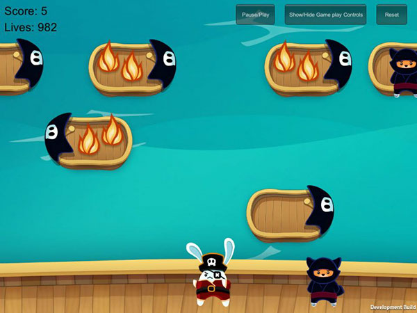 Testing different mechanics and characters